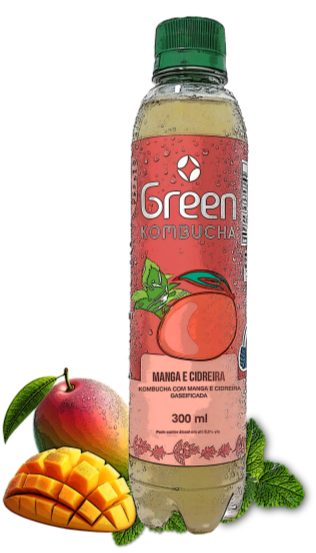 Green Kombucha Manga e cidreira