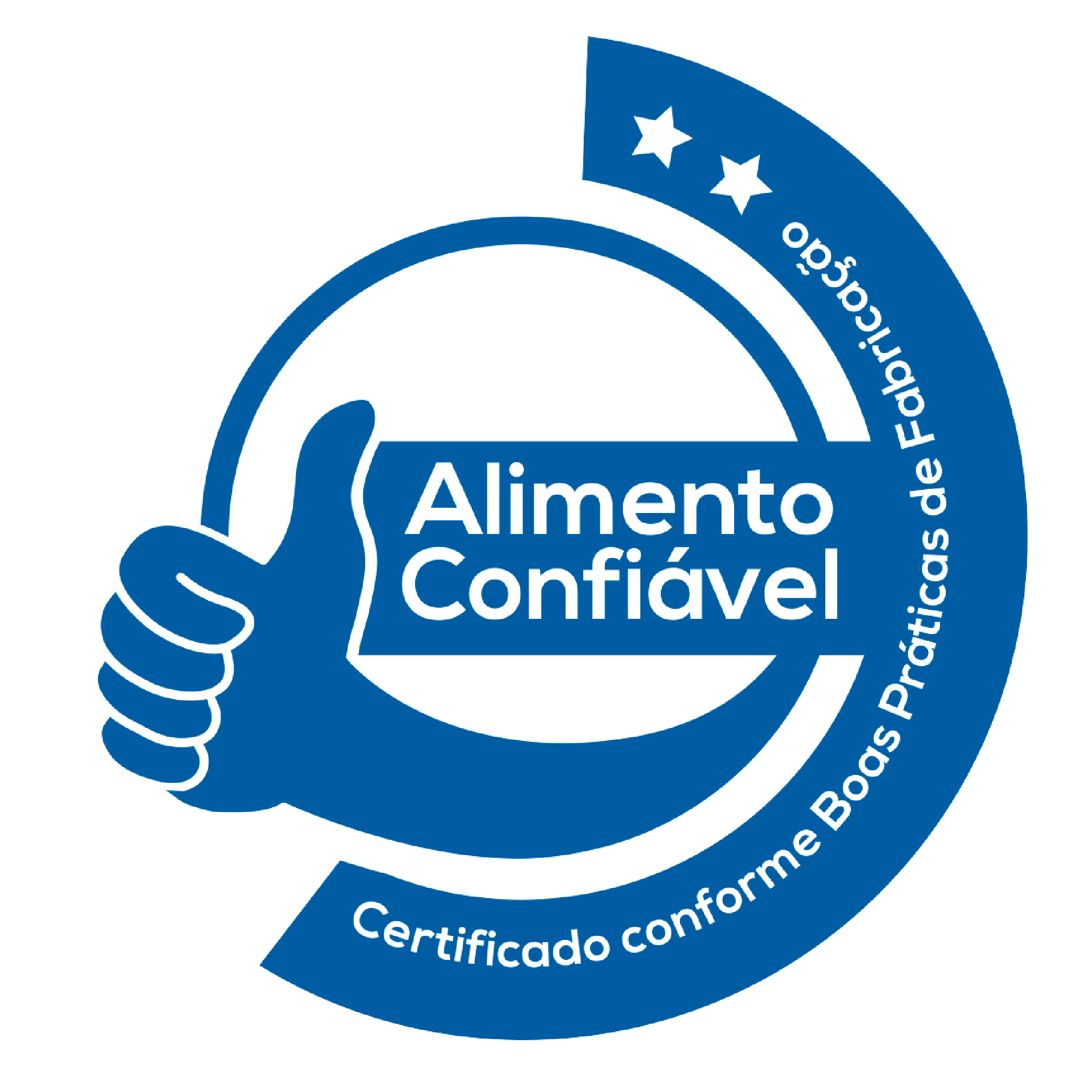 Alimento Confiável — Certificado conforme Boas Práticas de Fabricação
